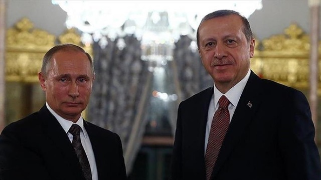 Turkish President Recep Tayyip Erdoğan and his Russian counterpart Vladimir Putin