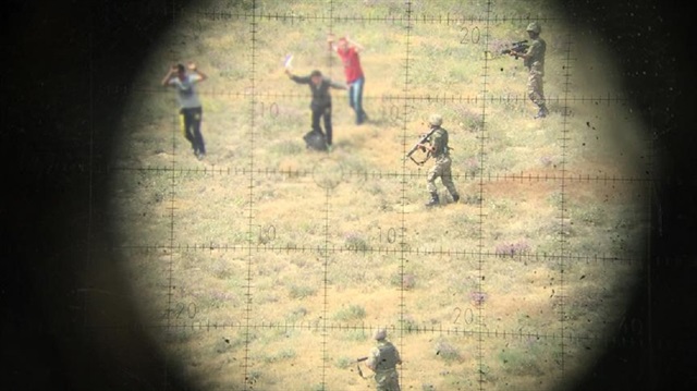 Şırnak'ta 5 PKK'lı güvenlik güçlerine teslim oldu.