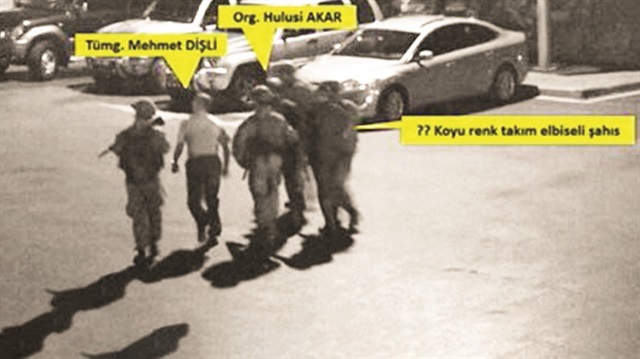 Görüntülerde, Genelkurmay Başkanı Orgeneral Hulusi Akar’ın, Karargah’tan Akıncı Üssü’ne götürülüş anları da yer alıyor.