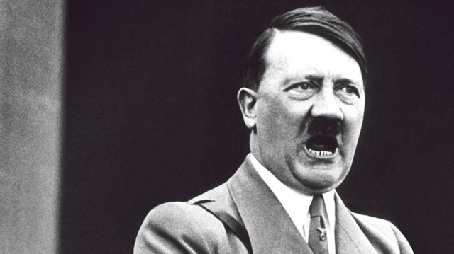 Tarihte adı eli en kanlı liderlerden birisi olarak geçen Adolf Hitler (1889-1945)

