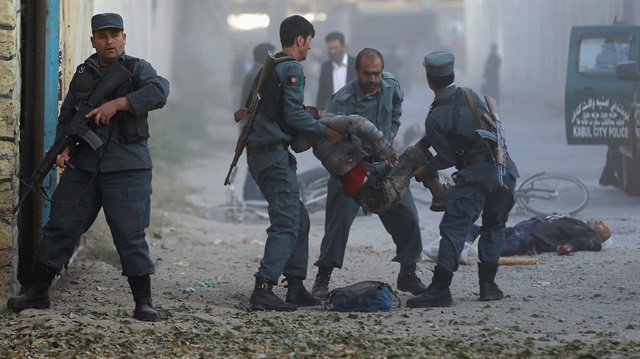 Afganistan'ın başkenti Kabil'de Taliban polis karakoluna saldırı düzenledi. 