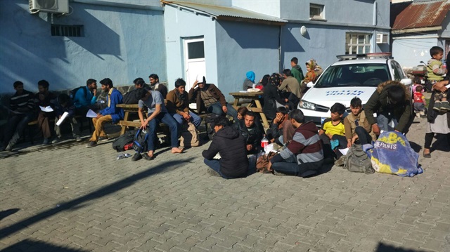 Göçmenler, Valilik, Kaymakamlık ve Belediye tarafından karşılandı.