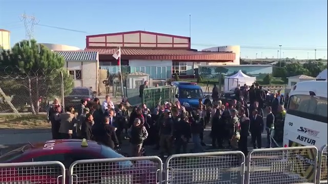 Silivride sanık ve şehit yakınları arasında arbede