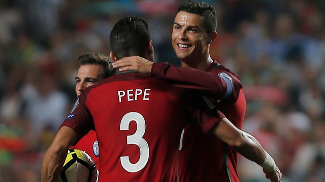 Ronaldo ve Pepe, 2016 Avrupa Futbol Şampiyonası'nda Portekiz ile zirveye ulaşmıştı.
