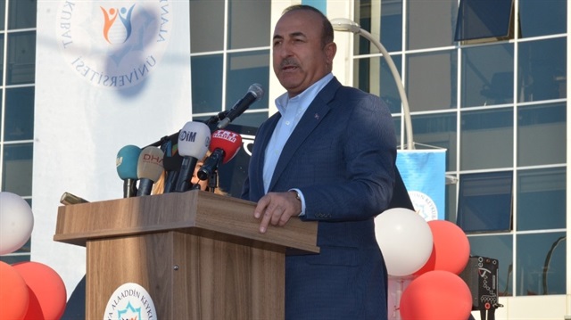 Dışişleri Bakanı Mevlüt Çavuşoğlu, Alanya Alaaddin Keykubat Üniversitesi Rafet Kayış Mühendislik Fakültesi açılış törenine katıldı.