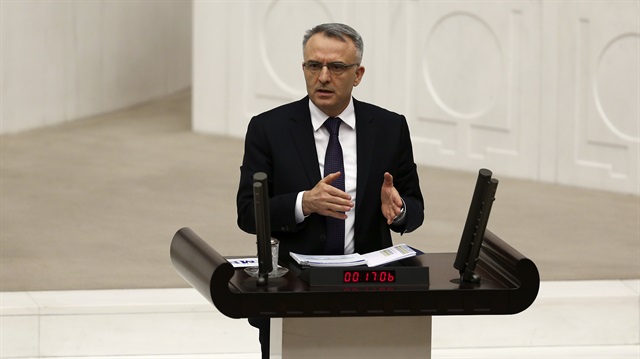 Maliye Bakanı Naci Ağbal açıklama yaptı.