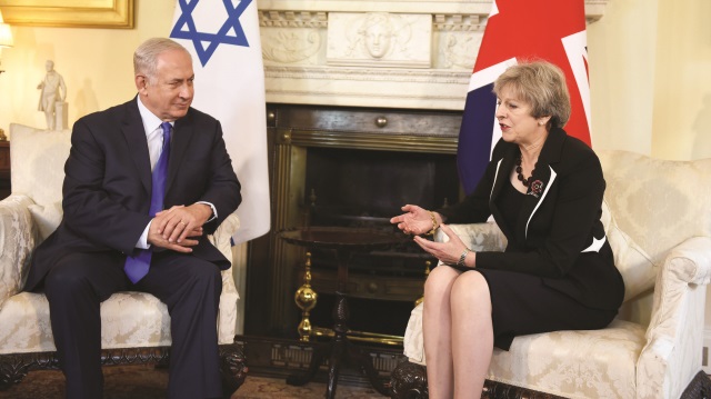 İngiltere Başbakanı Theresa May, İsrail Başbakanı Benjamin Netanyahu’yu Balfour Deklarasyonu’nun 100. yılında Londra’da konuk etti.