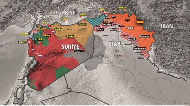Türkiye ve İran Afrin'den Kandil'e ve Rakka'ya kadar koordineli askeri harekatı görüşüyor.