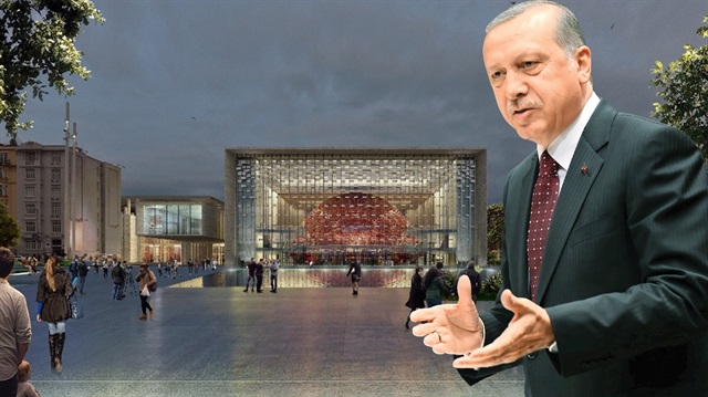 Cumhurbaşkanı Erdoğan, AKM projesini anlatacak.