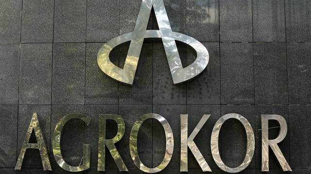 The logo of Croatian food group Agrokor