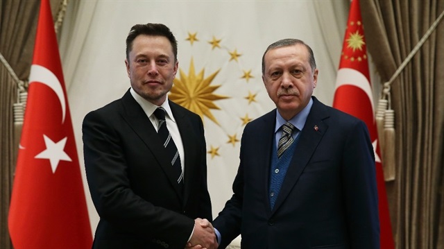 Erdoğan Elon Musk
​ görüşmesi başladı.