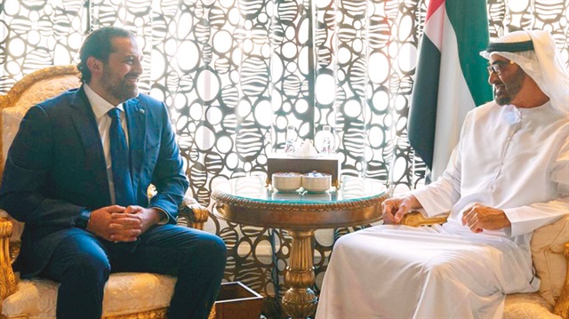 İstifa ettiğini duyuran Saad Hariri’nin, Riyad’dan Birleşik Arap Emirlikleri’nin (BAE) başkenti Abu Dabi’ye gittiği bildirildi.