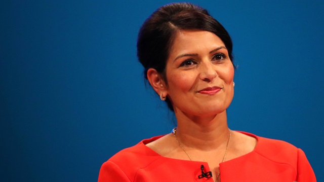 Britain's Secretary of State for International Development Priti Patel