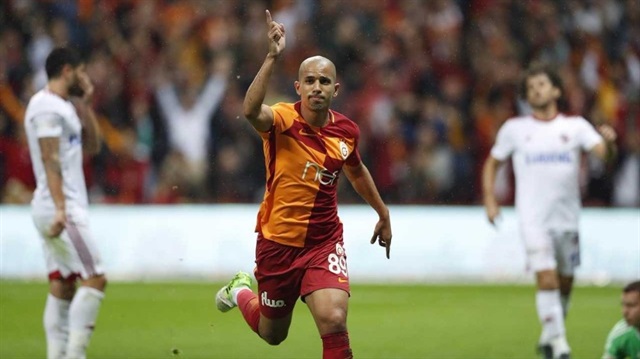 Feghouli Galatasaray formasıyla 2 gol kaydetti.