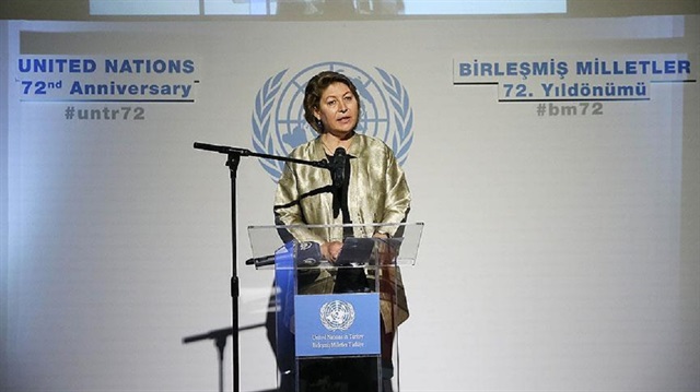 Irena Vojackova-Sollorano, permanent UNDP resident representative to Turkey