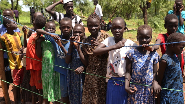 Birleşmiş Milletler'in (BM) açıklamasına göre Güney Sudan'da 163 bin sığınmacı açlıkla karşı karşıya.