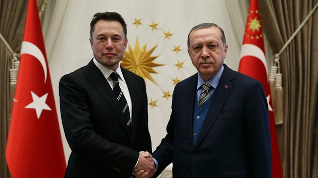 أردوغان ومؤسس "سبيس إكس" يبحثان إطلاق قمرين صناعيين جديدين