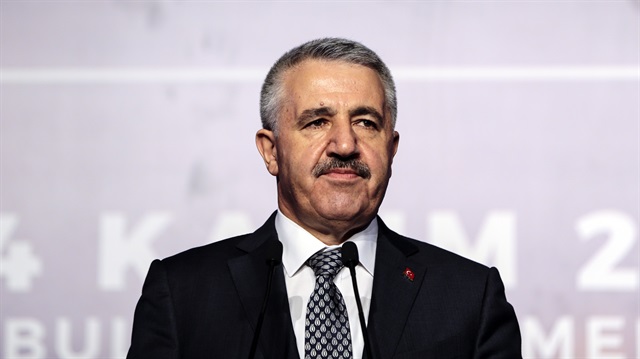 Ulaştırma, Denizcilik ve Haberleşme Bakanı Ahmet Arslan.
