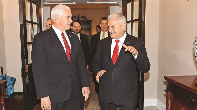 Başbakan Binali Yıldırım, Başkan Yardımcısı Mike Pence ile kritik bir görüşme gerçekleştirdi.