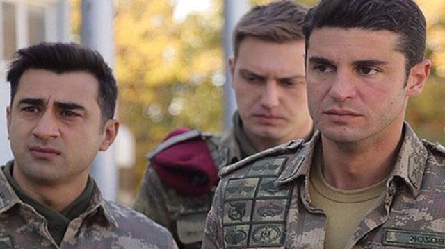 Bahadır Vatanoğlu (solda), Eskişehir'de devam eden Savaşçı dizisi için heyecanını anlattı.