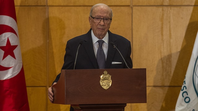 Tunus Cumhurbaşkanı El Baci Kaid es-Sibsi