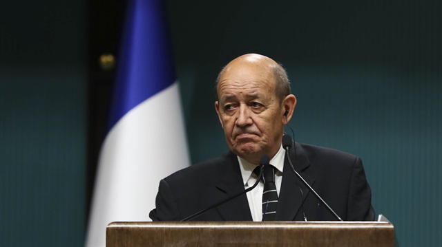 France's Foreign Minister Jean-Yves Le Drian 