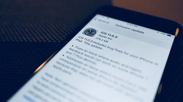 Apple, mobil işletim sisteminin yeni sürümü iOS 11'i eylül ayında yayınlamıştı.