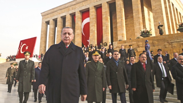 “Atatürk’ü Anma Töreni”ne katılan Cumhurbaşkanı Tayyip Erdoğan, önemli mesajlar verdi.