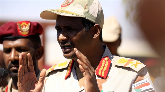 The head of Sudan's Rapid Support Forces (RSF)
