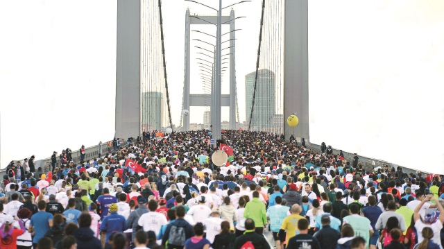 Saat 9.00'da başlayan İstanbul Maratonu 2012 yılından bu (IAAF) tarafından açıklanan altın maratonlar listesinde bulunuyor. 