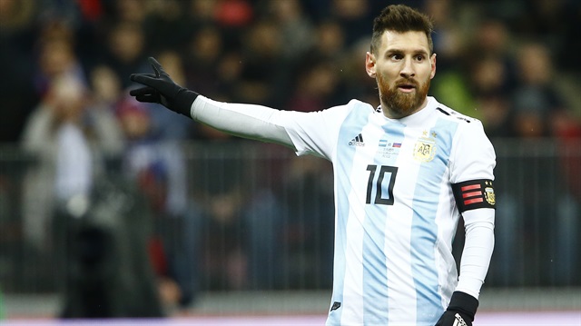 Arjantin'in kaptanı Lionel Messi, milli takım formasıyla 123 resmi maçta 61 gol attı. 
