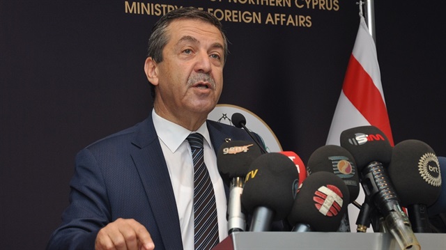 Kuzey Kıbrıs Türk Cumhuriyeti (KKTC) Dışişleri Bakanı Tahsin Ertuğruloğlu
