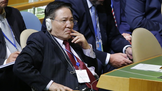 Kuzey Kore'nin Birleşmiş Milletler (BM) Daimi Temsilcisi Ja Song Nam