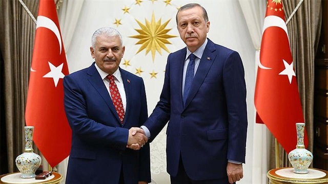 Cumhurbaşkanı Recep Tayyip Erdoğan ve Başbakan Binali Yıldırım