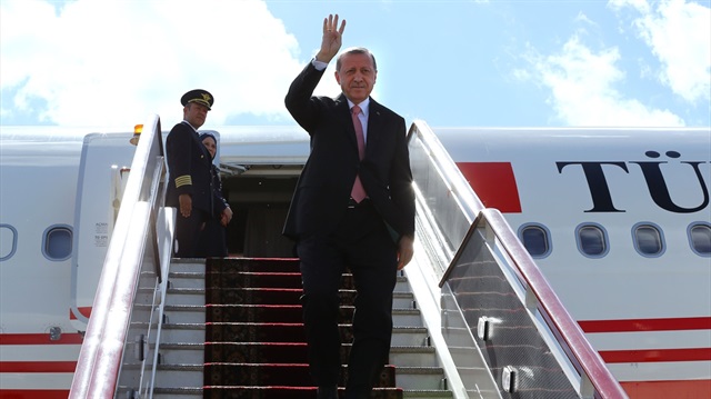 Cumhurbaşkanı Erdoğan Rusya'dan ayrılarak Kuveyt'e hareket etti