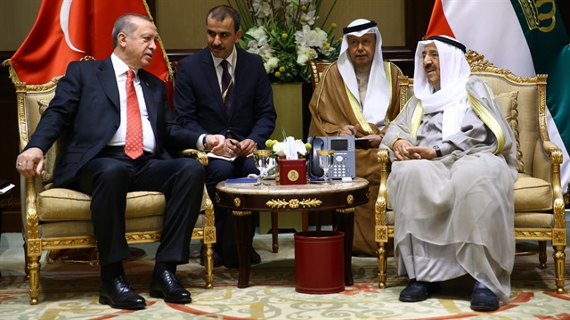 Cumhurbaşkanı Erdoğan ile Kuveyt Emiri Şeyh Sabah'ın görüşmesinin ardından imzalar atıldı.