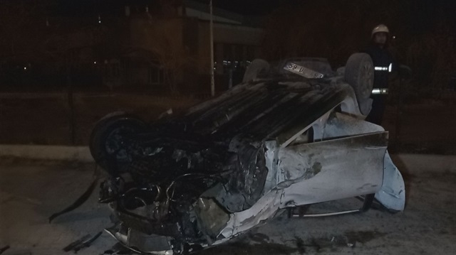 Van merkez Tuşba ilçesinde meydana gelen trafik kazasında 3 kişi yaralandı.