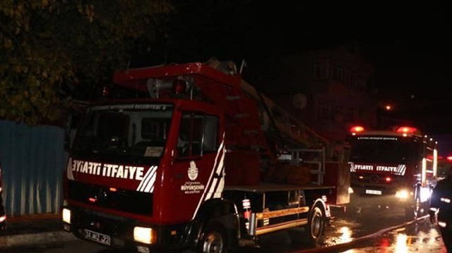 İstanbul Şişli'de bir özel okulda çıkan yangın kısa süre sonra söndürüldü