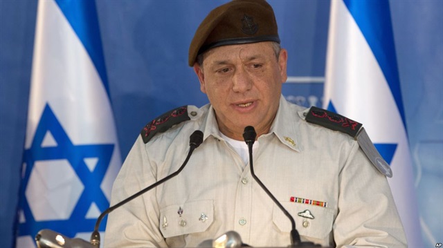 İsrail Genelkurmay Başkanı Gadi Eisenkot