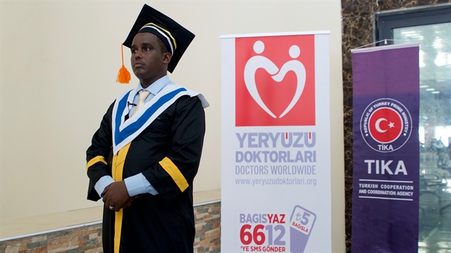 Yeryüzü Doktorları geçen sene olduğu gibi bu yıl da Somali'de doktor mezun etti.