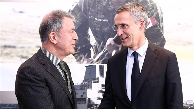 Genelkurmay Başkanı Org. Akar, NATO Genel Sekreteri  Stoltenberg ile Kanada'da görüştü