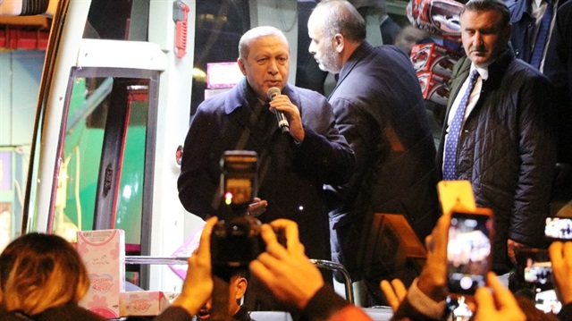 Cumhurbaşkanı Erdoğan Rize'de 