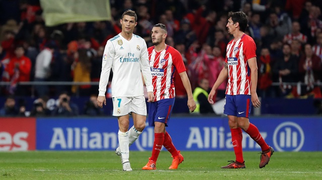 Real Madrid'in yıldız oyuncusu Ronaldo, maçta skor üretemedi.