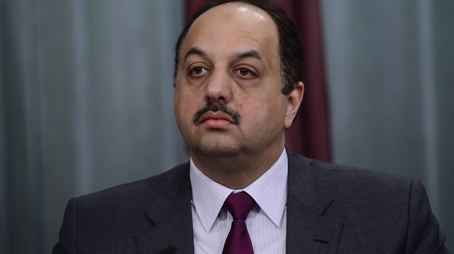 Katar Dışişleri Bakanı Halid bin Muhammed el-Atiyye. 