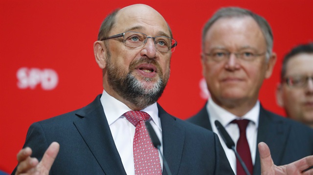 Social Democratic Party (SPD) leader Martin Schulz