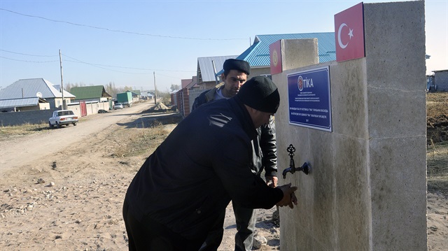"تيكا" التركية تدشن مشروع مياه شرب شمالي قرغيزيا