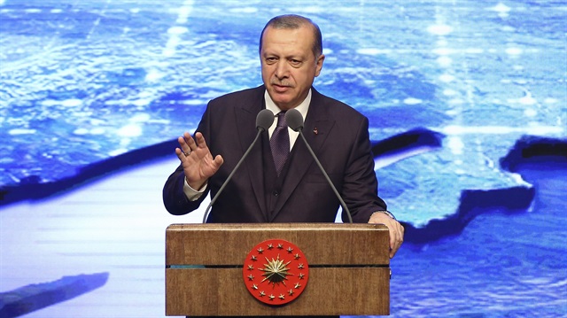 Cumhurbaşkanı 2017 Yılı Elektrik Yatırımları Toplu Açılış Töreninde konuştu.

