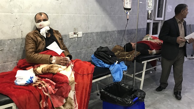 Saldırıda yaralananlar Kerkük Devlet Hastanesi'ne alındı