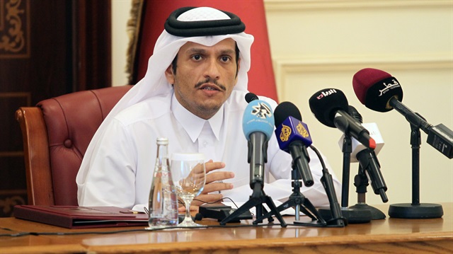 Qatar's foreign minister Sheikh Mohammed bin Abdulrahman al-Thani 