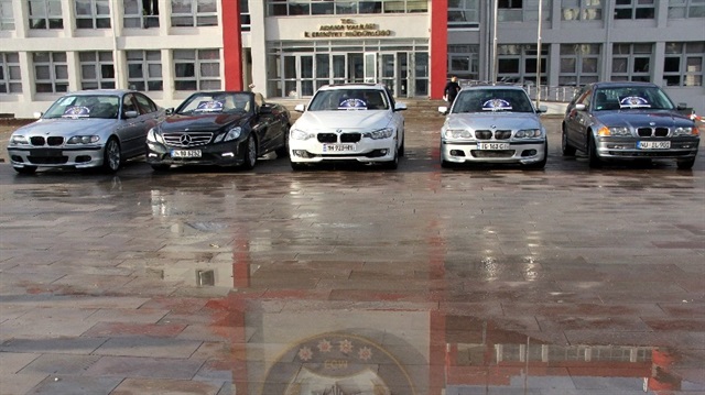 Yakalanan 9 aracın piyasa değerinin 3 milyon lira olduğu öğrenildi. 